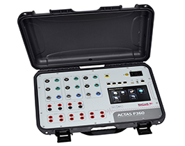 KOCOS ACTAS P360 portable switchgear test system in carry case